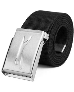 Slazenger 1881 Classic Webbed Belt - Black