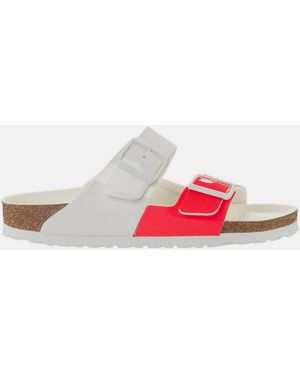 Birkenstock Arizon Split Bi Open Toe Slide Sandals 37 (4.5) - Pink