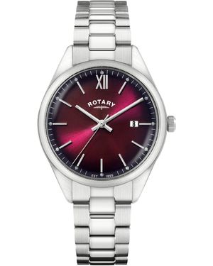 Rotary Seamatic Ss Bracelet Watch - Metallic