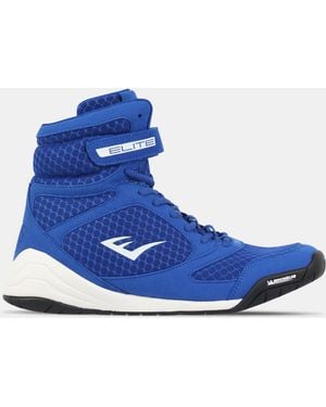 Everlast Pro Elite Boxing Boots - Blue