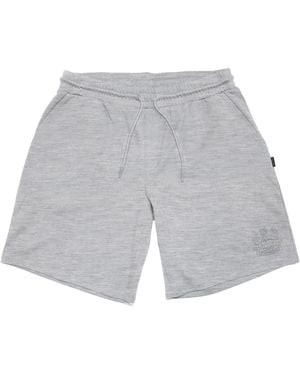 Aquascutum Fleece Jogger Shorts - Grey