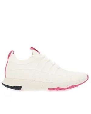 Fitflop Womenss Fit Flop Vitamin Ff E01 Knit Sports Trainers - Pink