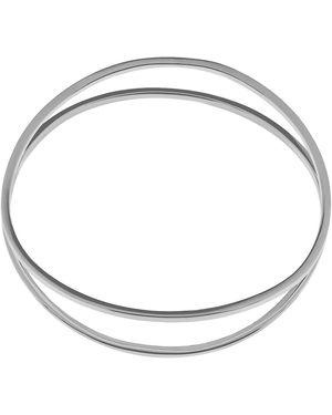 Tianguis Jackson Double Ellipse Pendant - Metallic