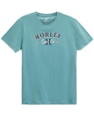 Hurley Graphic T-Shirt - Blue