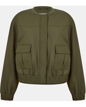 Jack Wills Bomber Jacket - Green