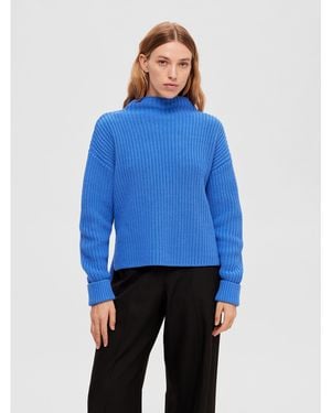 SELECTED Selma Knit - Blue