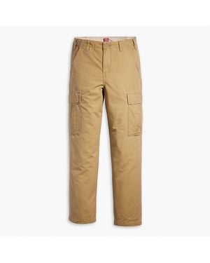 Levi's Straight Meteorite Cargo Trousers - Natural