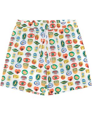 Nicce London Sticker Shorts - Multicolour