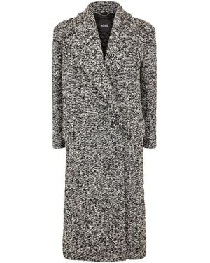 BOSS Cadensi Overcoat - Grey