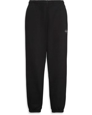 Calvin Klein Ckj Mono Closed Hem Fleece Joggers - Black