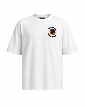 PRETTY BOY UGLY WORLD Pbuw New World T-Shirt - White