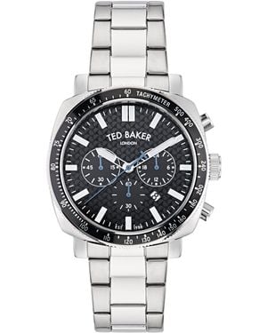 Ted Baker Caine Quartz Analogue Watch - Metallic
