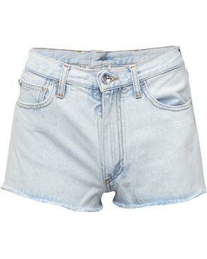 Off-White c/o Virgil Abloh Off Off Corp Shorts - Blue