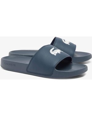 Lacoste Serve Pool Slides - Blue