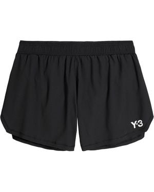 Y-3 Performance Running Shorts - Black