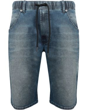 DIESEL Krooley Ne Short Denim Shorts - Blue