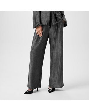 Biba Wide Leg Trouser - Black
