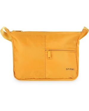Spiral Cali Satchel Crossbody Bag - Orange