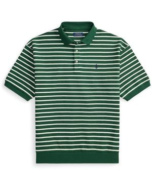 Polo Ralph Lauren Knitted Short Sleeve Polo Shirt - Green