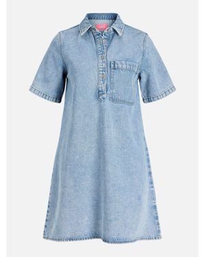 JJXX Denim Shirt Dress - Blue