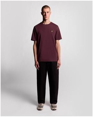 Lyle & Scott Lyle & Scott Small Eagle T-Shirt - Red
