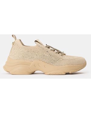 Steve Madden Meter Low-Top Trainers - Natural