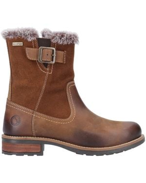 Cotswold Kemerton Ankle Boots - Brown