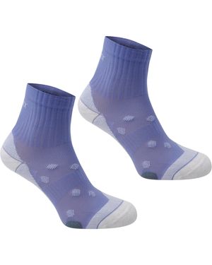 Karrimor 2 Pack Running Socks Ladies - Blue