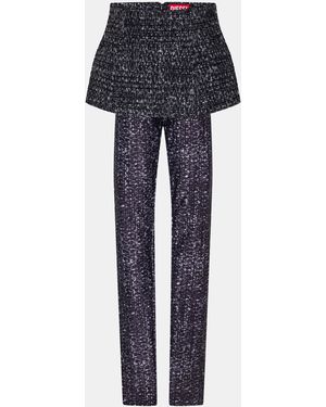 DIESEL P-Hour Slim Trousers - Blue
