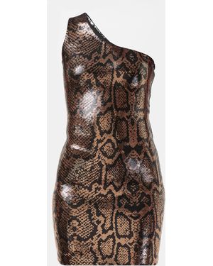 Balenciaga Wrap Dress - Brown