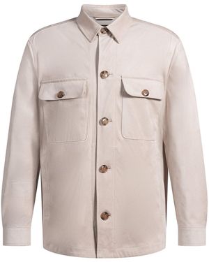 BOSS C-Carper-Os-244 01 Overshirt - Grey