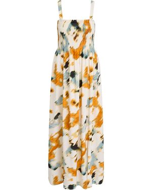 DKNY Long Maxi Dress - Metallic