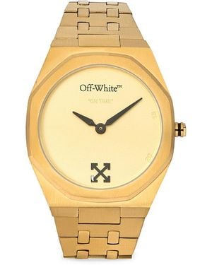 Off-White c/o Virgil Abloh On Time Watch - Metallic