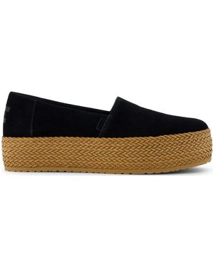 TOMS Valencia Espadrille - Black