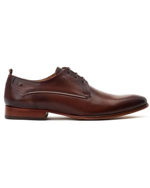 Base London Gambino Excel Derby Shoe - Brown