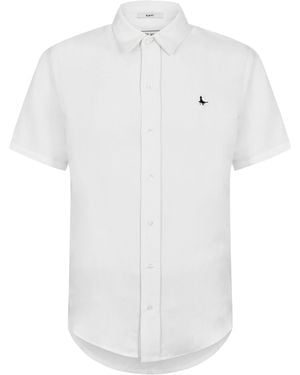 Jack Wills Short Sleeve Plain Shirt - White