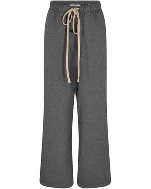 Fear Of God Open Hem Fleece Joggers - Grey