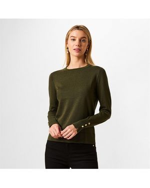 Biba Shimmer Jumper - Green