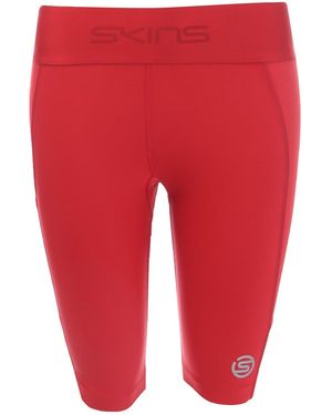 Skins Series-3 Performance Tights - Red