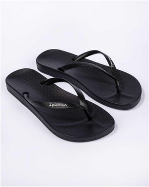 Ipanema Anat Colours Flip Flops - Black