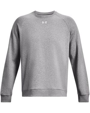 Under Armour Ua Rival Fleece Crew - Grey