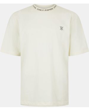 Daily Paper Erib Short-Sleeve Regular Fit T-Shirt - White