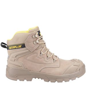 Caterpillar Striver Xl 6 Waterproof Steel Toe Safety Boots - Brown