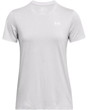 Under Armour Tech Twist Short Sleeve - White