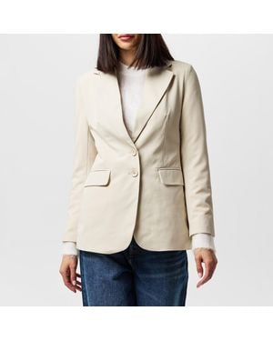 French Connection Everly Tailored Blazer - Natural