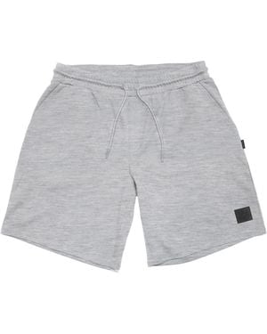 Aquascutum Fleece Jogger Shorts - Grey