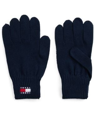 Tommy Hilfiger Heritage Knitted Gloves - Blue