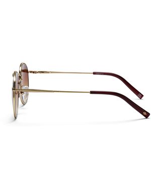 Umbro Metal Round Sunglasses - Brown