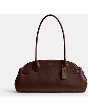 COACH Empire Carryall Satchel Bag - Brown