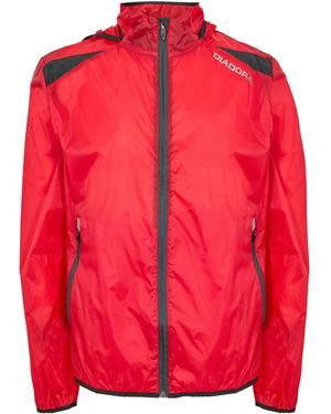 Diadora U.Wind Performance Training Jacket - Red
